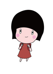 ランドセルのおんなのこ