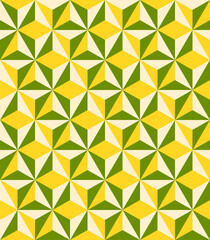 Geometric shapes abstract colorful seamless pattern