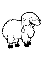 Schlaf Schaf Schlafmütze 