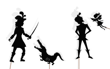 fairytale shadow puppets