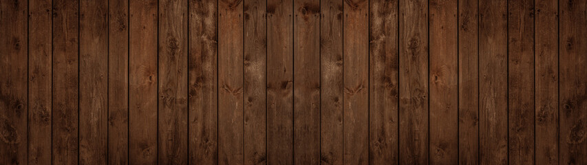 old brown rustic dark wooden texture - wood timber background panorama long banner..