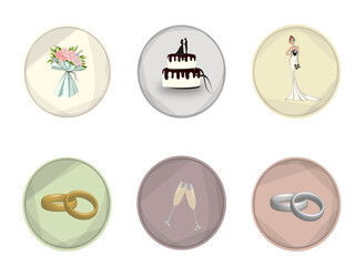 wedding icons for instagram