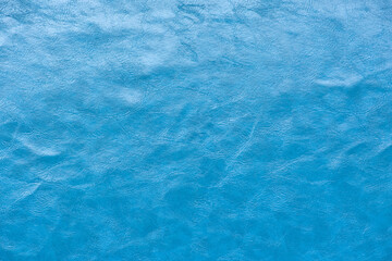 blue artificial leather texture for background