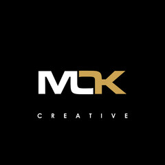 MOK Letter Initial Logo Design Template Vector Illustration