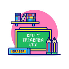 Illustration vector graphic of Back to school