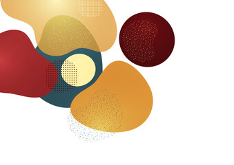 Creative sleek overlapping shapes. Summer sale offer. Fashionable art for cover, poster, internet, page, social, media, announcement, greeting, postcard. Vector