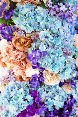 敷き詰められた花
