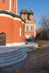 Historical and cultural complex Vysoko-Petrovsky Monastery, courtyard