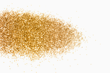 Fototapeta na wymiar Gold glitter in vintage colors for your design