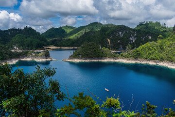 Fototapeta na wymiar Laguna de Chiapas 