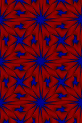 Abstract background of colorful patterns for a book or booklet.