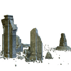 3D Ancient ruins