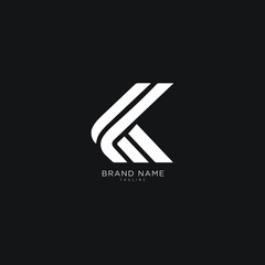 Alphabet letter Initial K logo and KK logo vector design, favicon, minimal, creative, symbol, sign, monogram, template, logotype, name, brand, startup, company, premium business typeface.