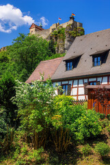 Fototapeta na wymiar Hohenstein Castle, Bavaria, Germany