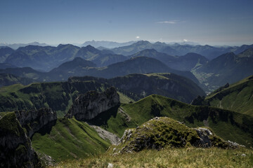 Vall&eacute;e du Mont Blanc - vue sc&eacute;nique