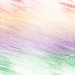 Intense Foil Texture Rainbow Gradient Ombre