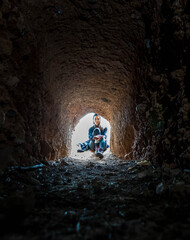 Obraz premium Búnquer del bando republicano de la Guerra Civil Española.