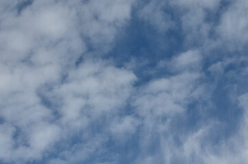 Fluffy Clouds in the Sky