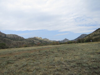 The south-eastern coast of Crimea is the place where the Karadag Nature Reserve is located