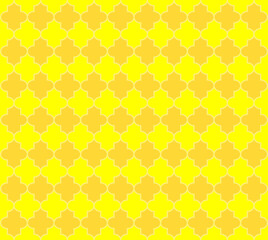 Noble Moroccan Seamless Pattern. Mosque Window Motif. 1001 Night Arabesque. Persian