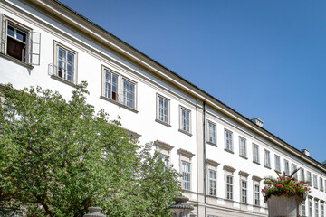 ザルツブルク、ミラベル庭園の情景