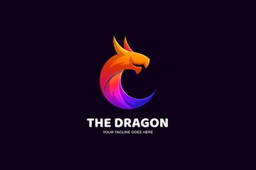 The Dragon Luxury Logo Template
