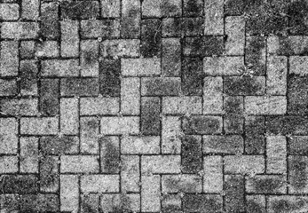 Black and White Bricks