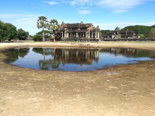 Fototapeta na wymiar Angkor wat temple, Siem Reap, Cambodia