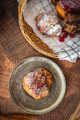 Fresh Bakery Selection of Gourmet Breakfast Pastries