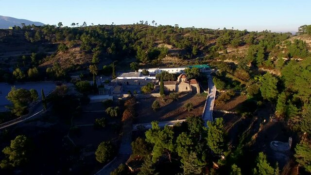 Tharri Monastery of the Archangel Michael in Rhodes is surrounded by nature, a perfect place to experience calmness and tranquility. The Monastery is well known for its hospitality