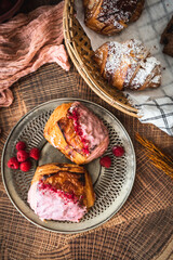 Fresh Bakery Selection of Gourmet Breakfast Pastries