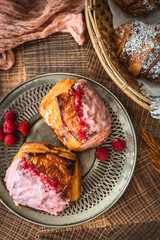 Fresh Bakery Selection of Gourmet Breakfast Pastries