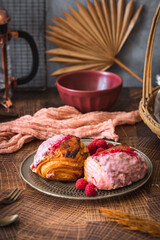 Fresh Bakery Selection of Gourmet Breakfast Pastries