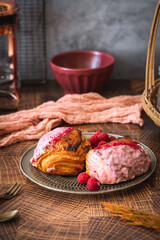 Fresh Bakery Selection of Gourmet Breakfast Pastries