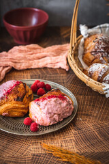 Fresh Bakery Selection of Gourmet Breakfast Pastries