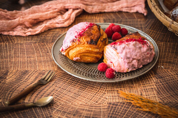 Fresh Bakery Selection of Gourmet Breakfast Pastries