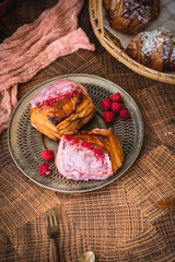Fresh Bakery Selection of Gourmet Breakfast Pastries