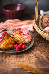 Fresh Bakery Selection of Gourmet Breakfast Pastries