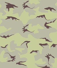 Fototapeta na wymiar SEAMLESS CAMOUFLAGE WITH A LARGE PATTERN IN LIGHT COLORS