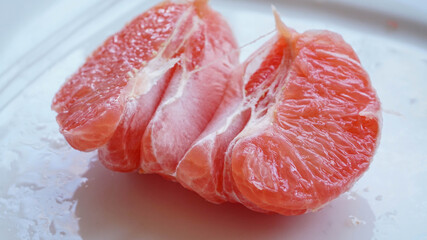 Juicy grapefruit