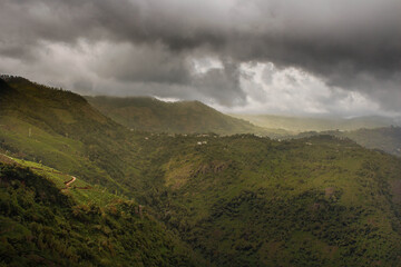 A view from one of the hills in Ooty, Tamil Nadu, India