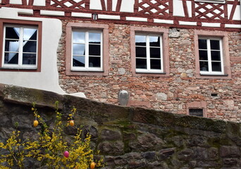 Fassade eines alten Hauses in Gengenbach