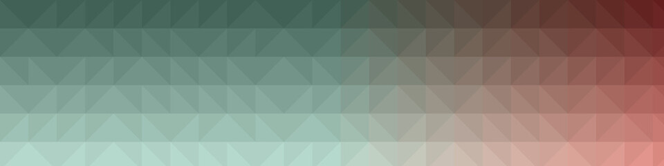 Fototapeta premium Abstract color Low-Polygones Generative Art background illustration