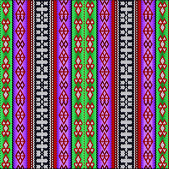  Ornament  is made in bright, juicy, perfectly matching colors. Ornament, mosaic, ethnic, folk pattern.