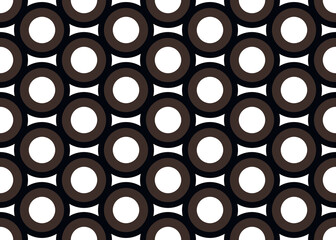 Circles pattern. Geometric seamless pattern for design.
