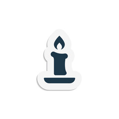 Candle - Sticker