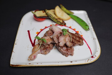 Steak entrecote steak