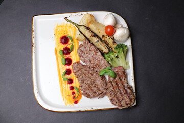 Steak entrecote steak