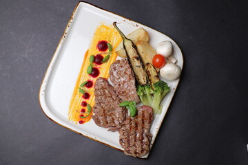 Steak entrecote steak