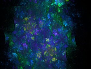 Imaginatory fractal background generated Image
